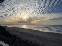 Sunset view from the room. Love!