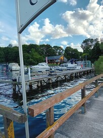 Der Hafen war sehr schön.