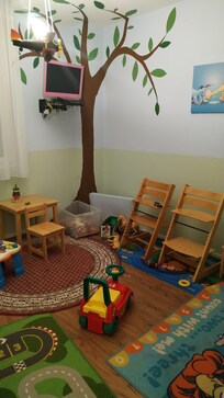 La pièce de jeu réservée aux enfants