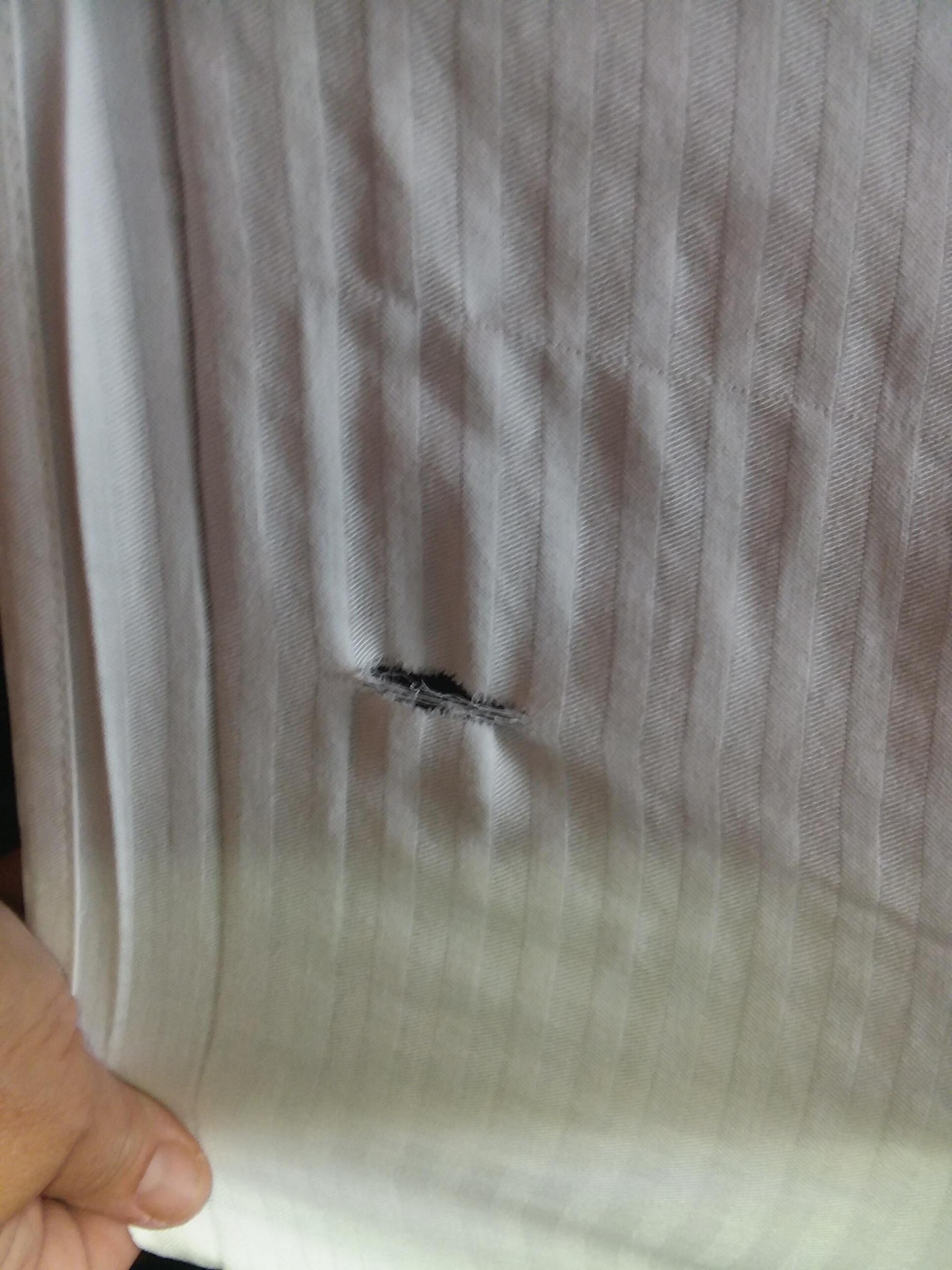 Hole in the sheets
