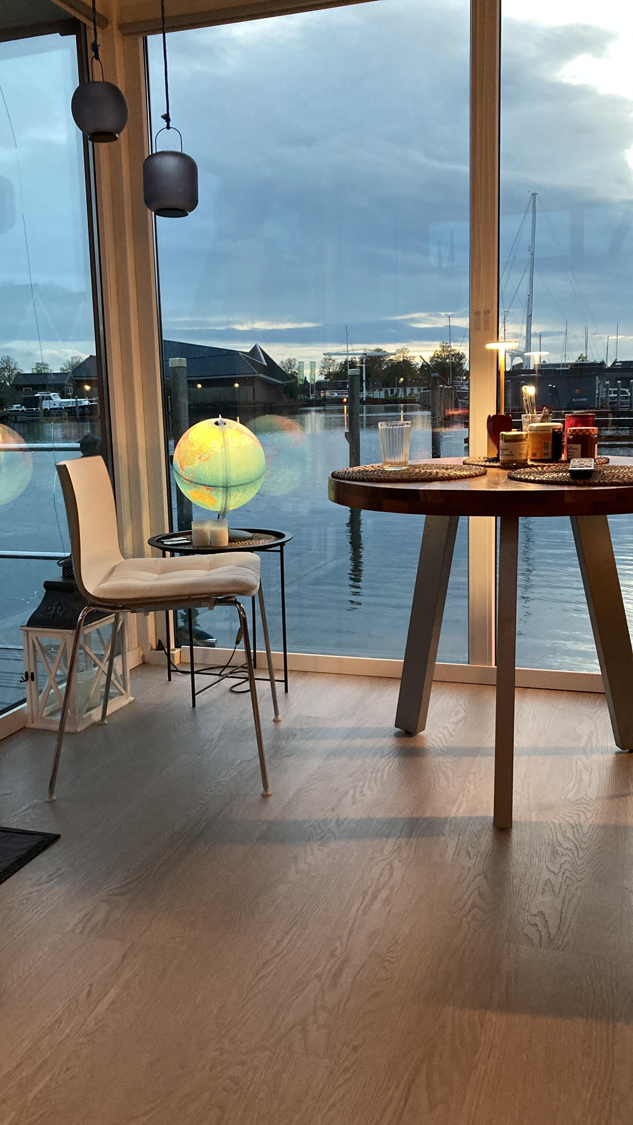 Gemütlicher Essplatz. 