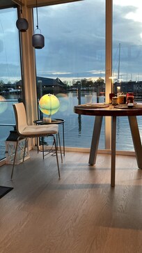 Gemütlicher Essplatz.