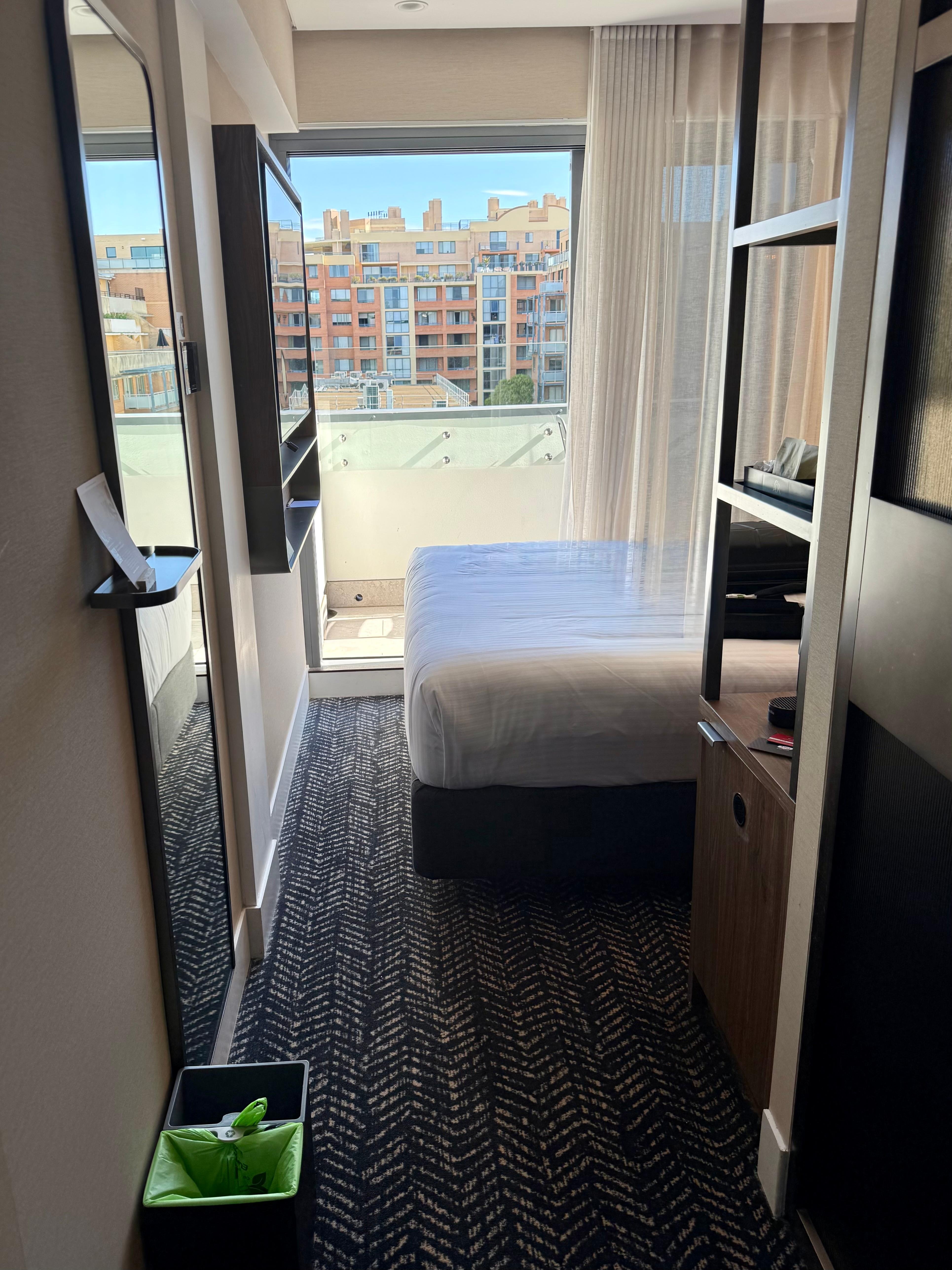 The view as we walked into the room. 