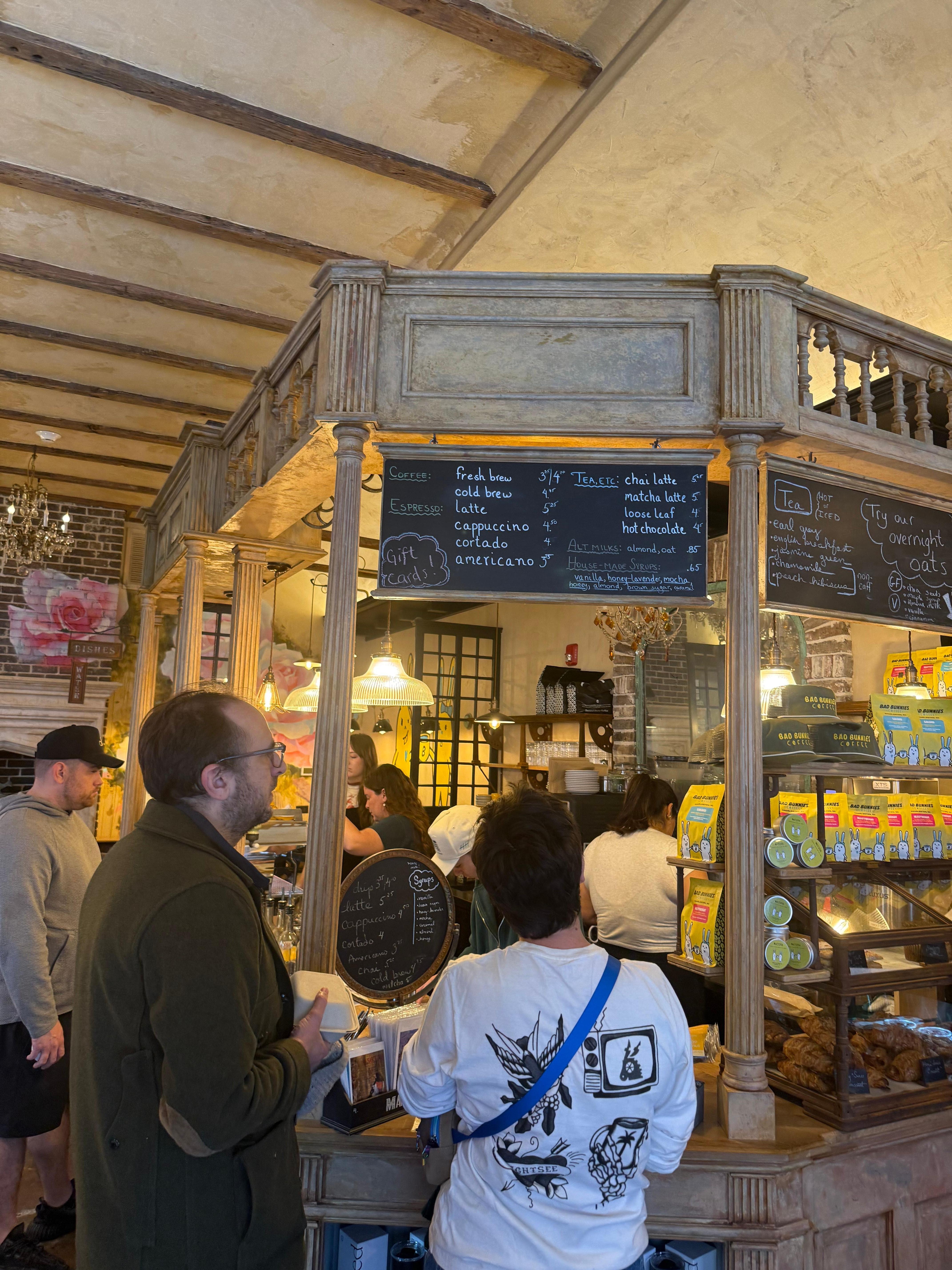 Recommend Bad Bunnies for coffee 