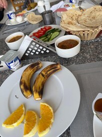 Ontbijt eco green pyramids hotel