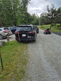 Scandalous road blockage.