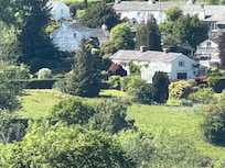 Orchard Cottage from across the fields