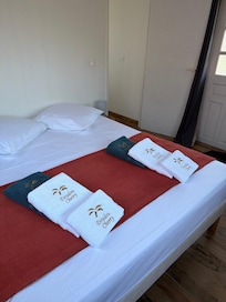 Chambres spacieuses et climatisées