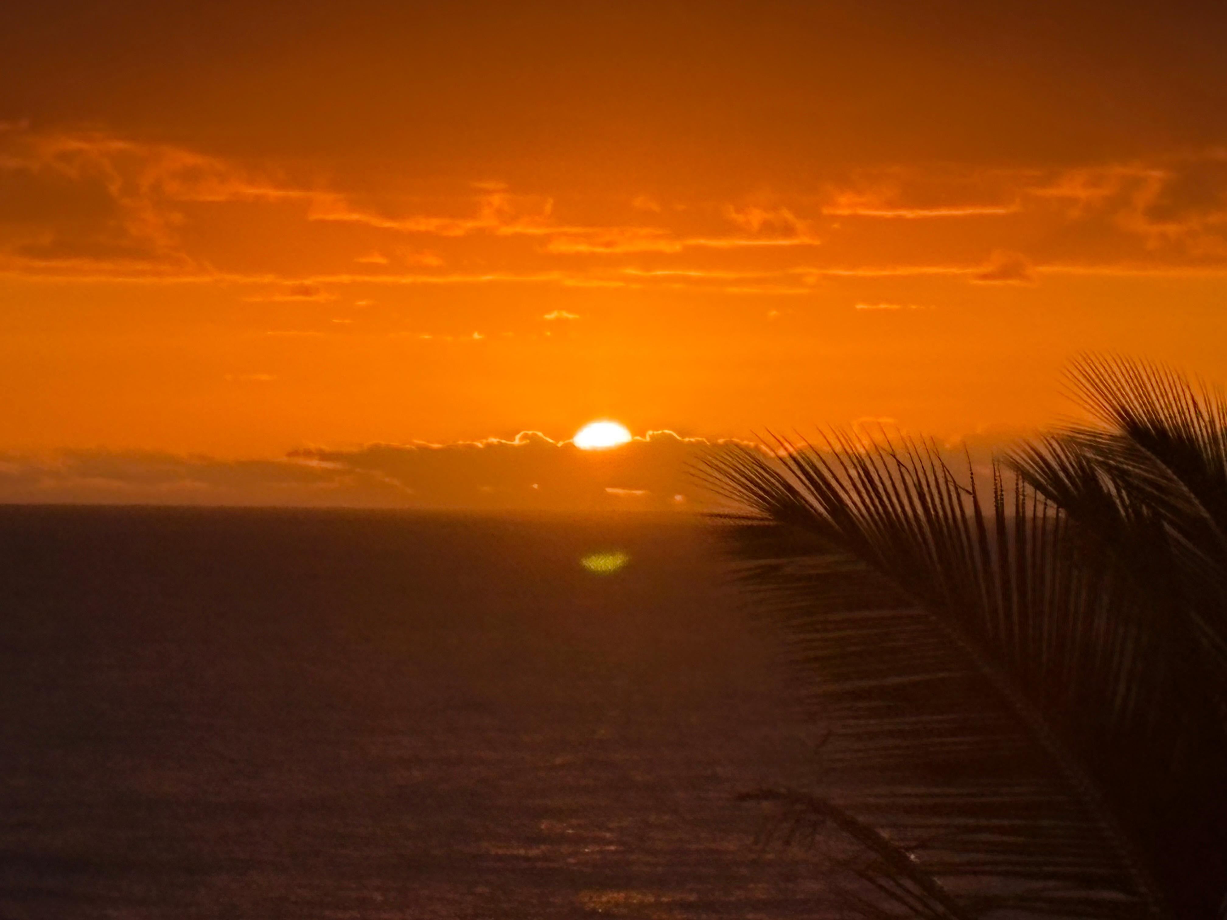 Sunrise from lanai
