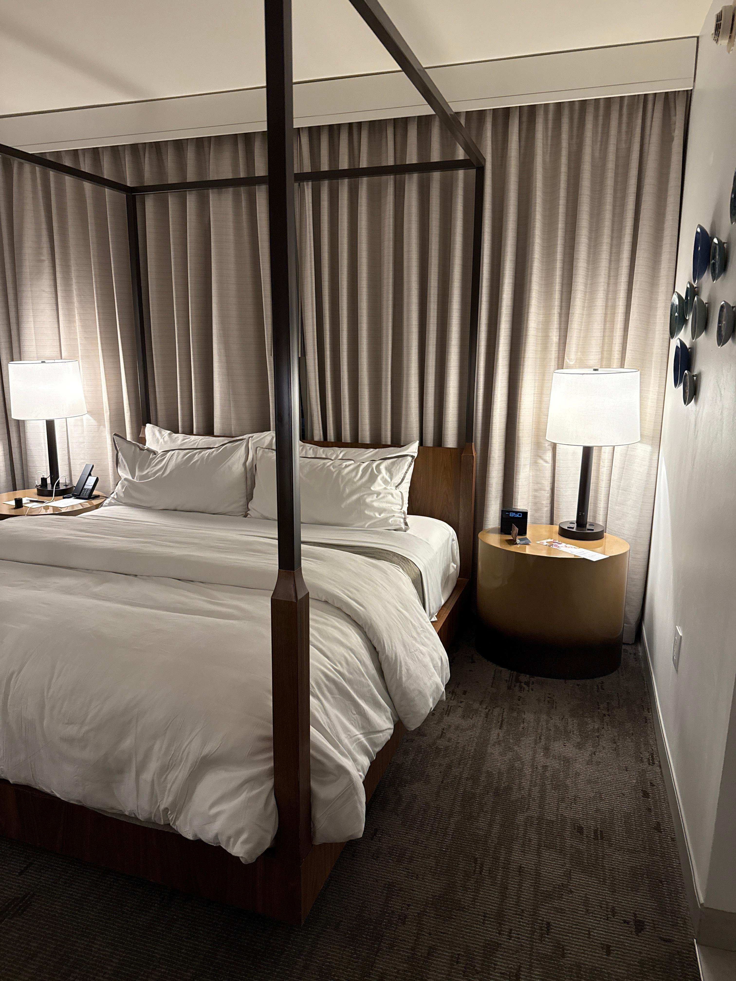 Bedroom of executive suite