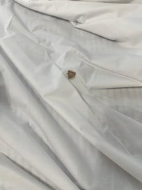 Blood stain on mattress topper!
No our blood this was after maid service said room was clean.