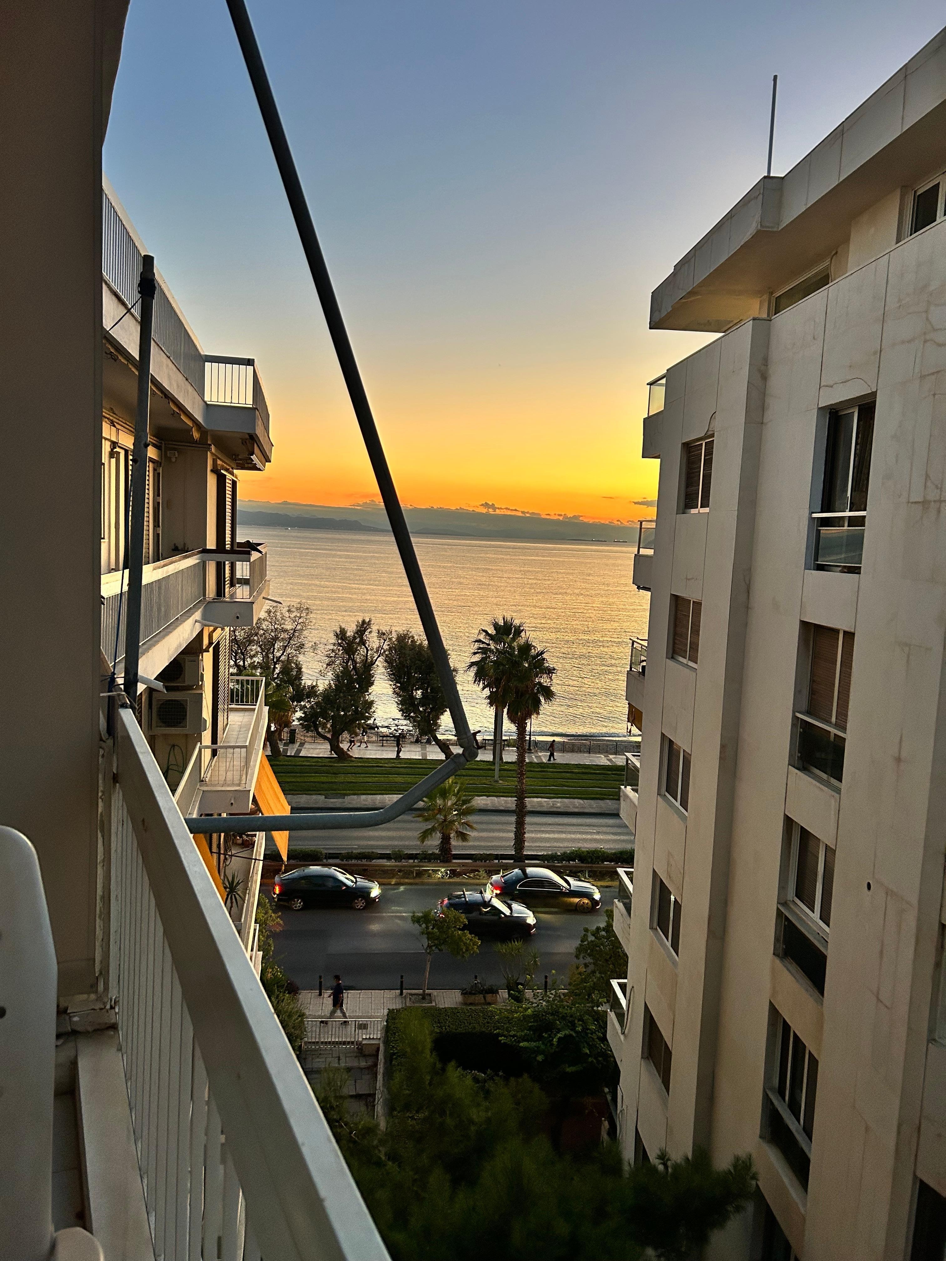 View of the ocean from the Vrbo. 