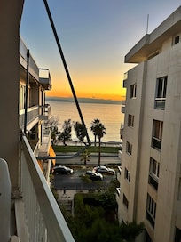 View of the ocean from the Vrbo.