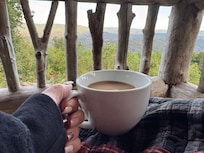 Perfect place for morning coffee