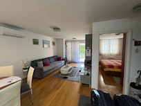 A peek of one of the bedrooms