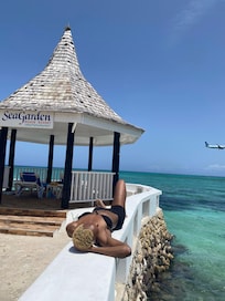 Perfect spot to catch some rays and vitamin D