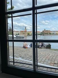 Utsikten från vårt rum var magisk!