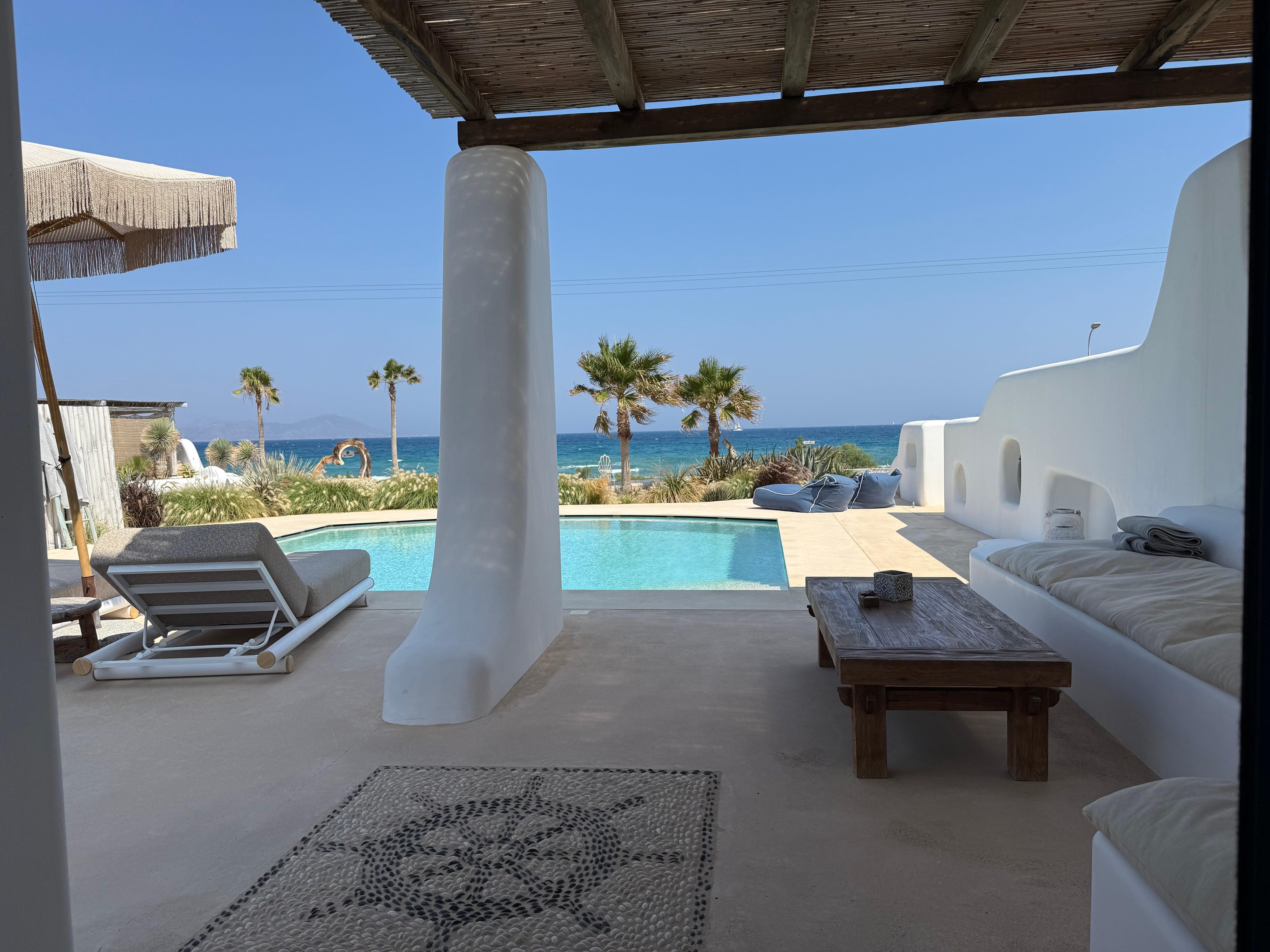 Suite mit eigenem Pool