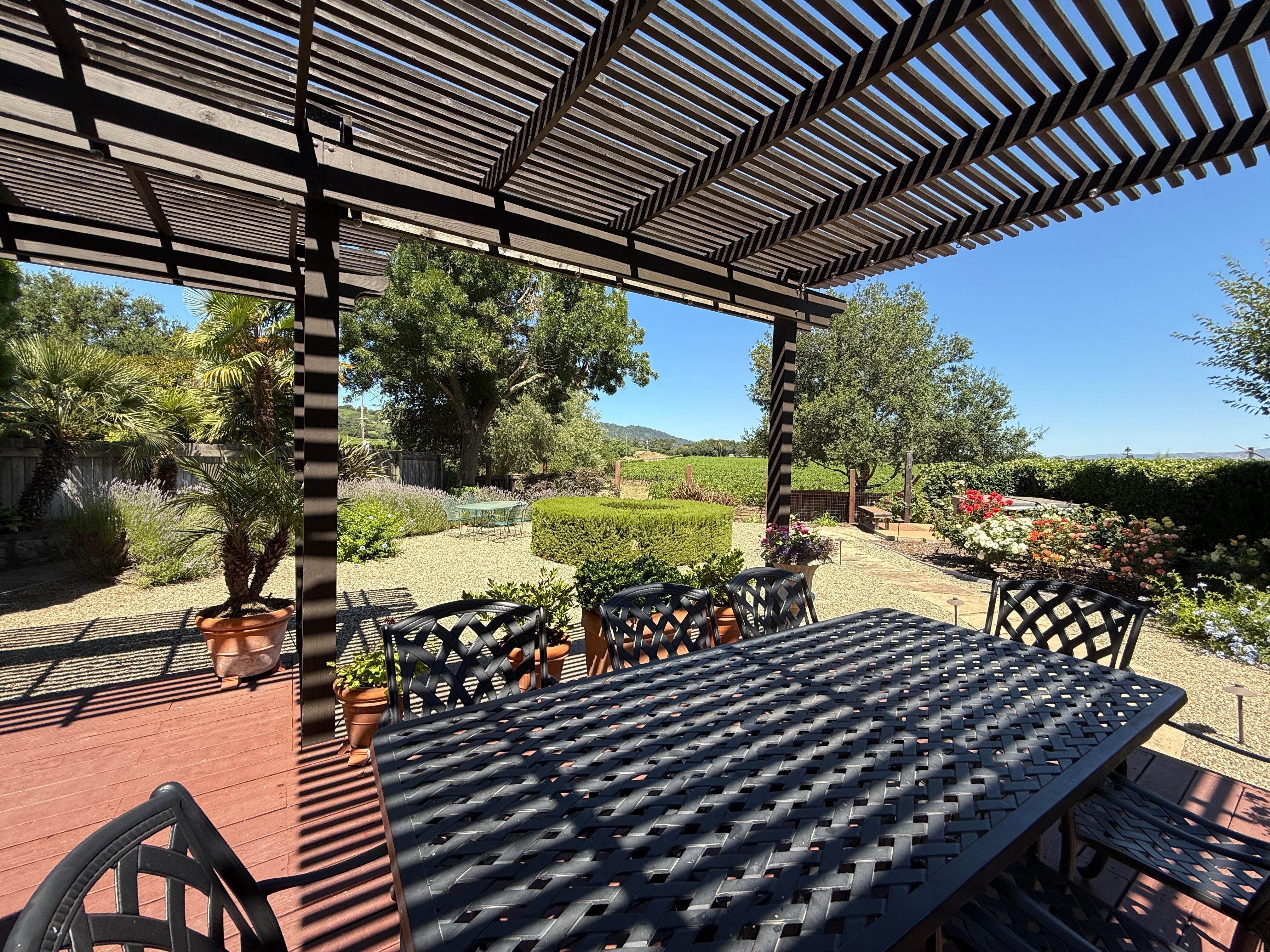 Great deck space