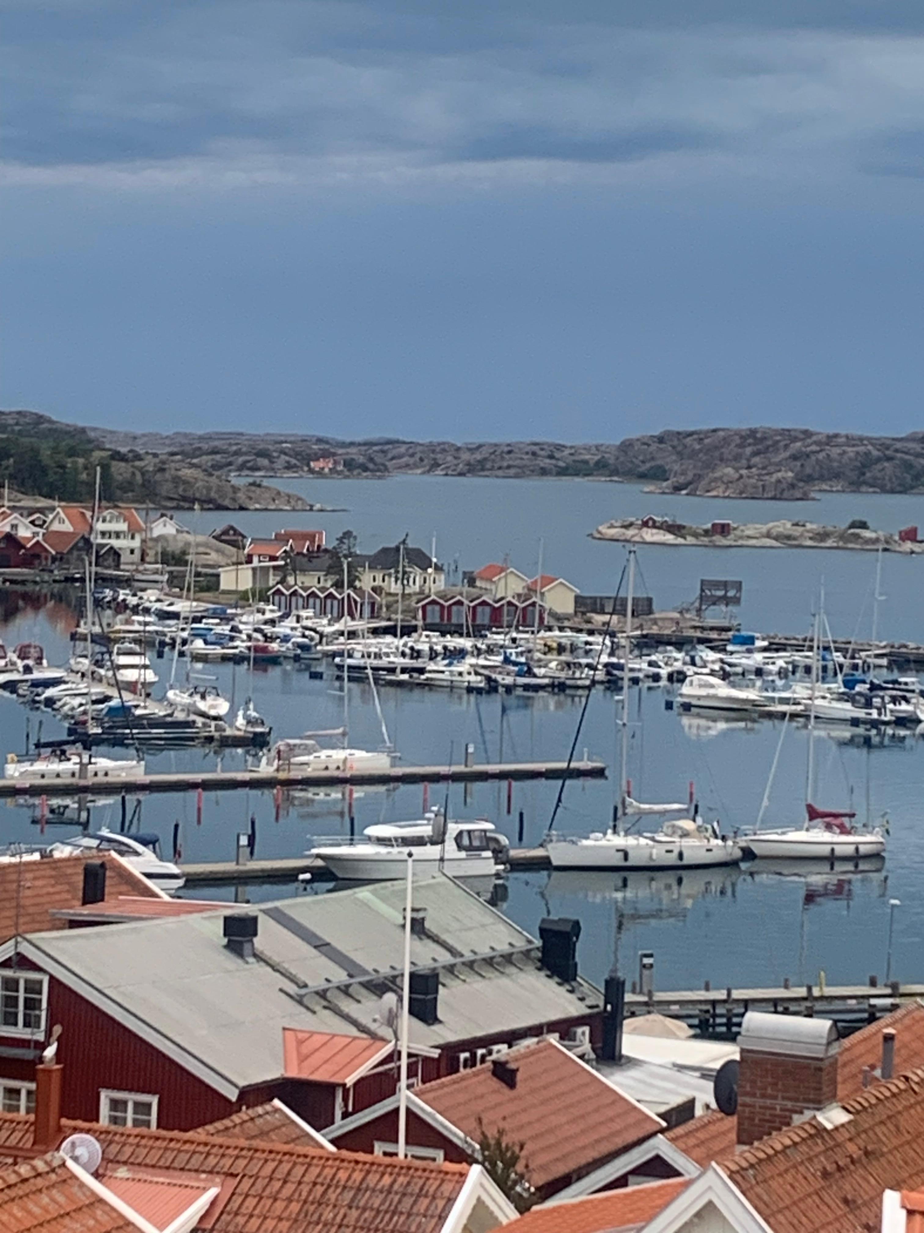 Utsikten från balkongen längst upp i huset 😍😍