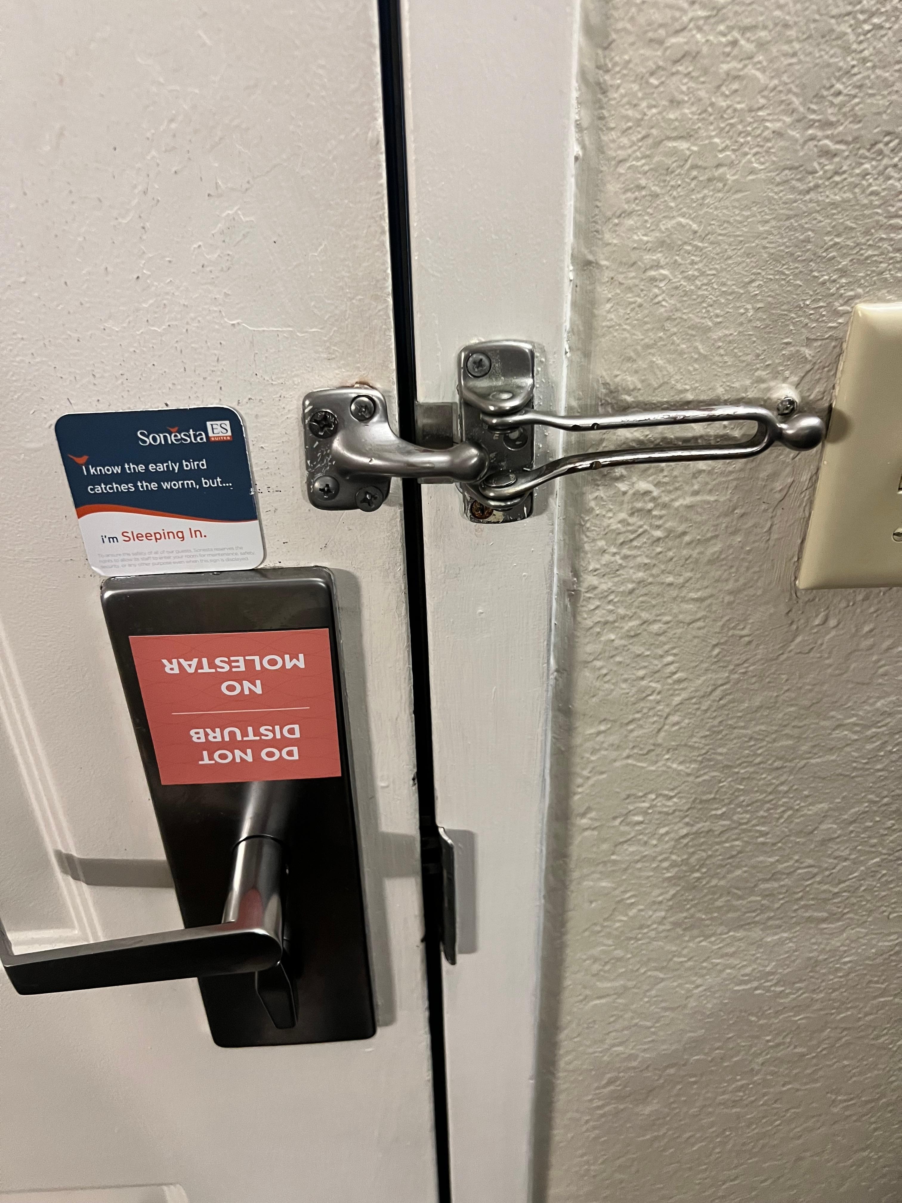 Faulty security latch