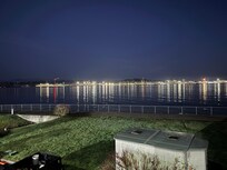Waterfront view of Bremerton lights