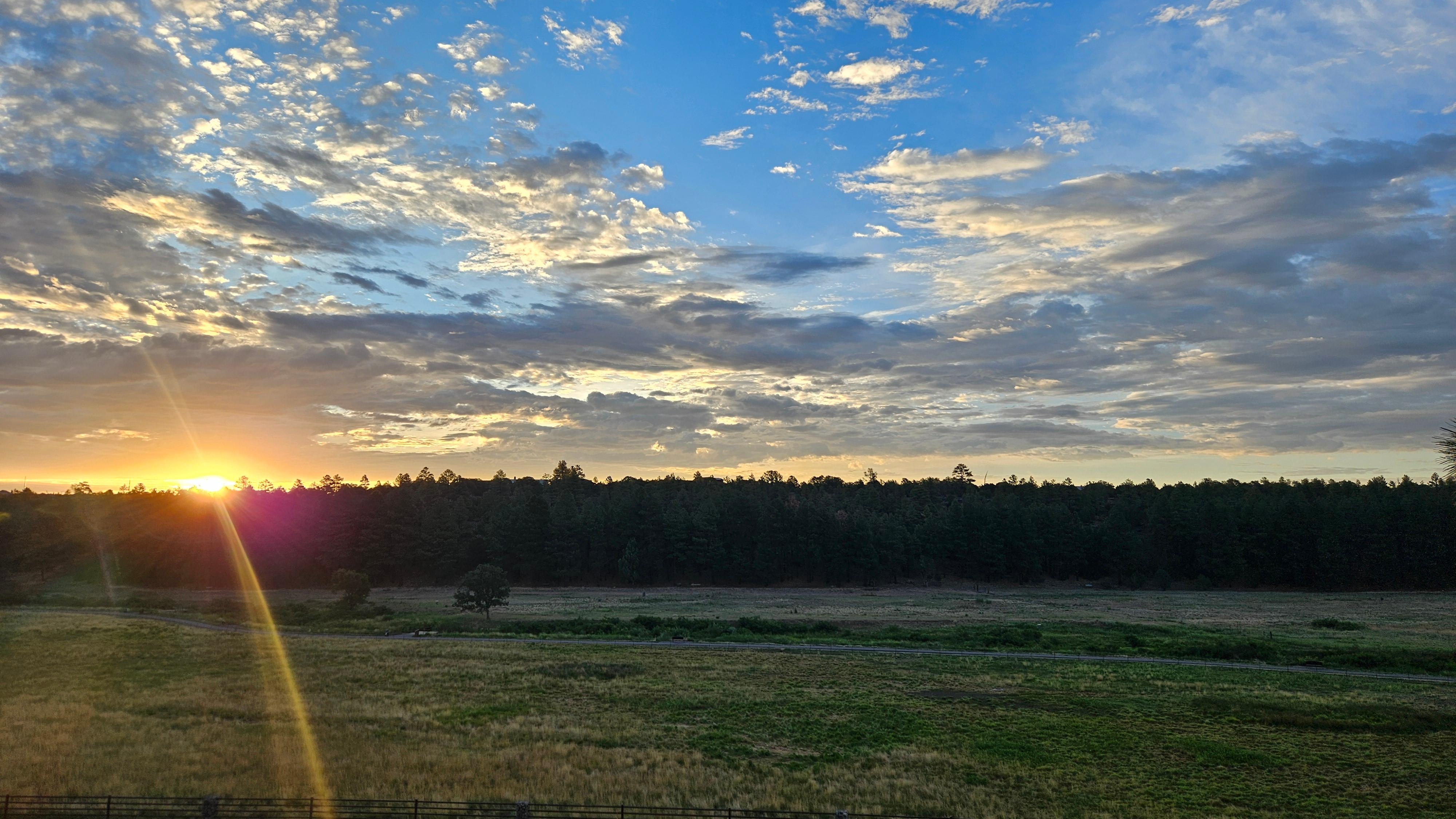 Stunning view from the balcony