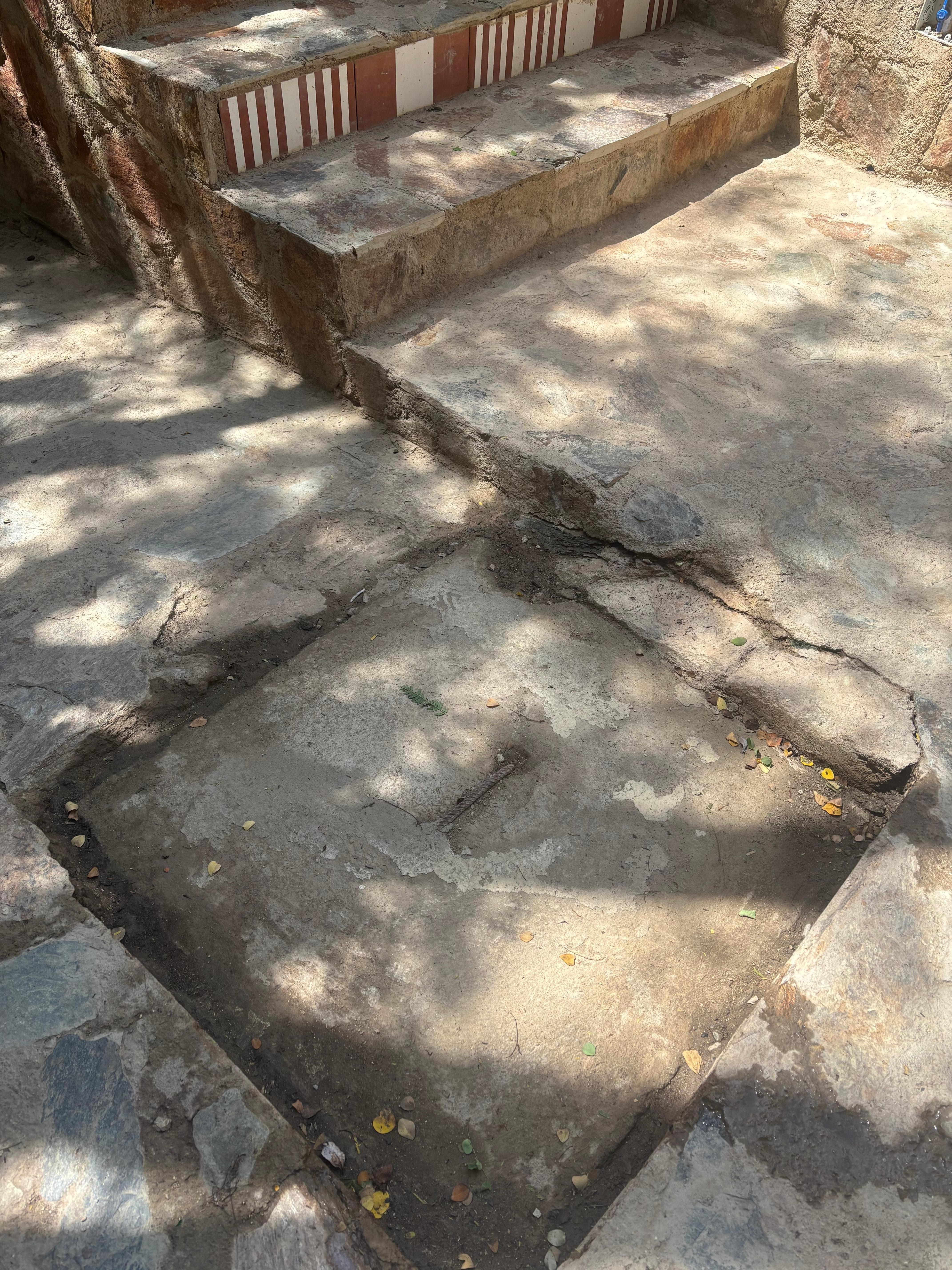 Uneven and dangerous walkways