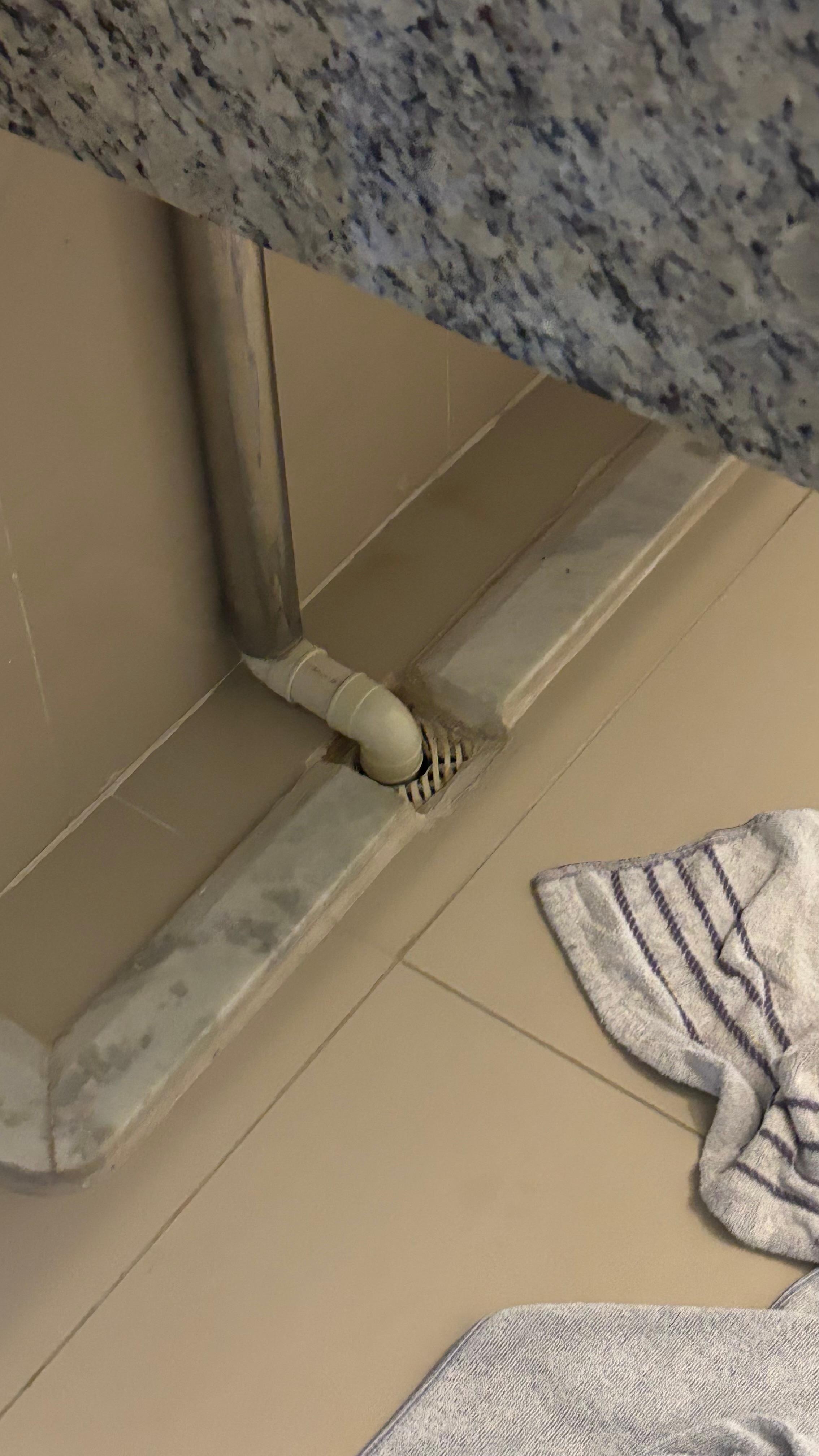 Esgoto do lavatório 