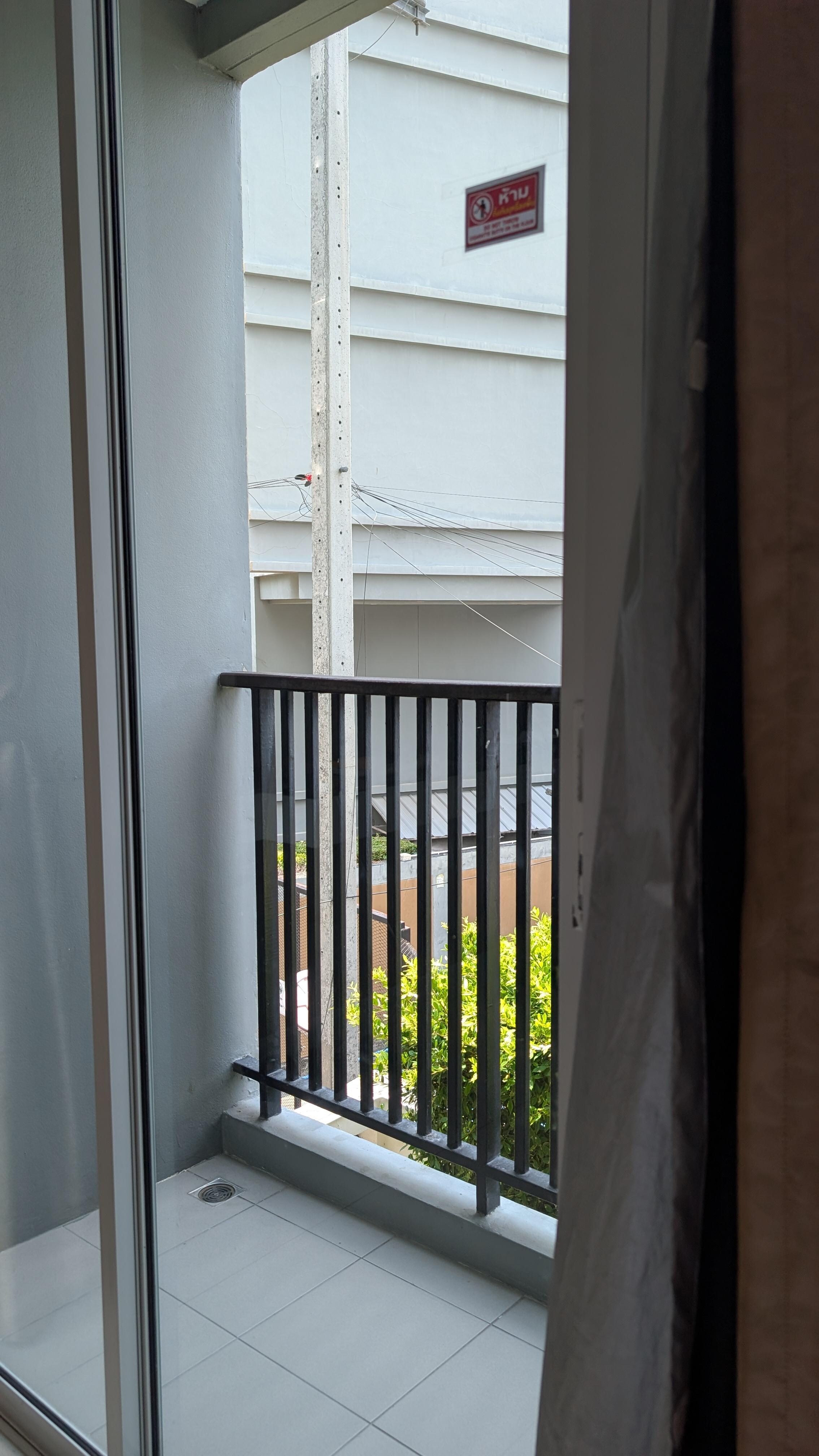 Aussicht von der 2 Etage