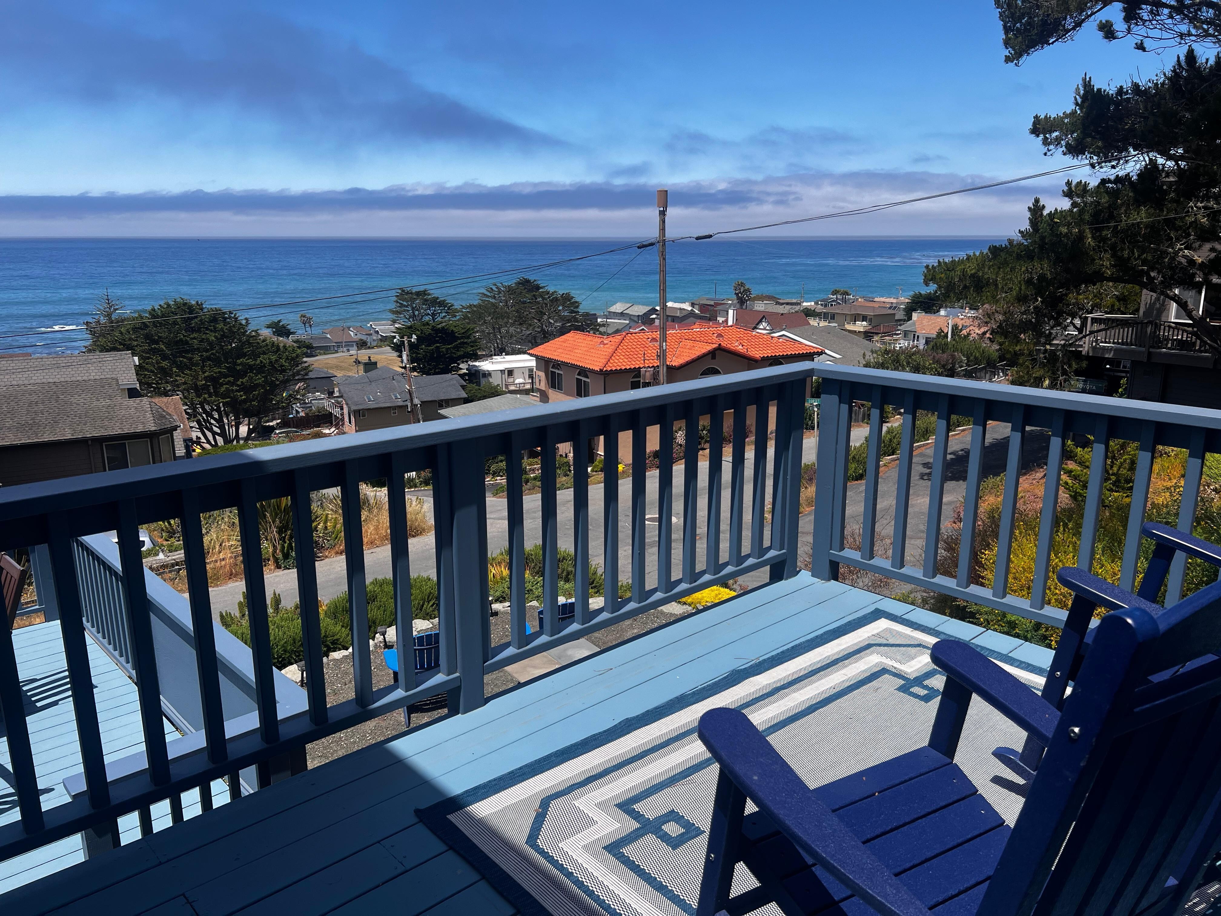 From the main bedroom deck.