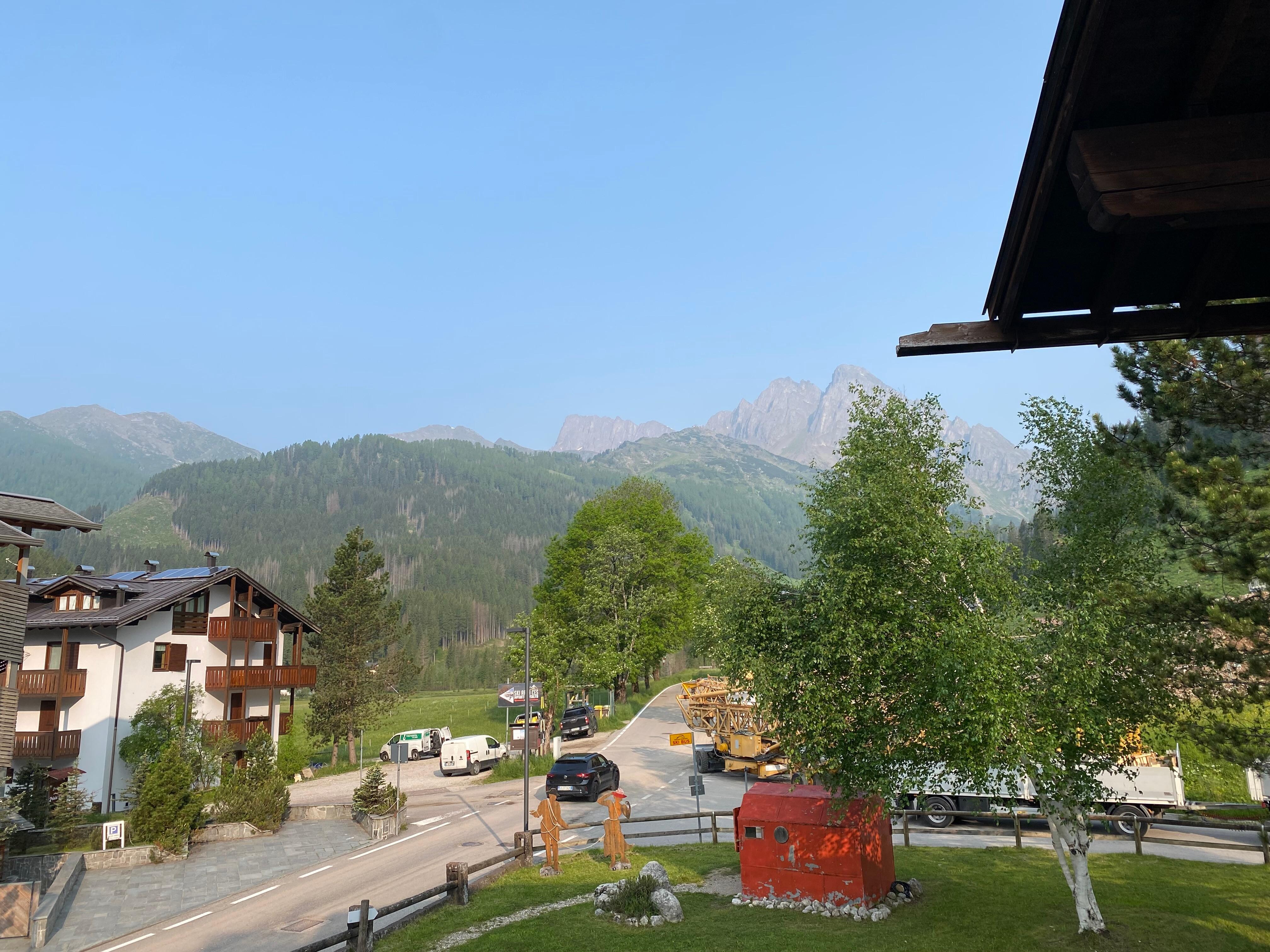 View from the balcony