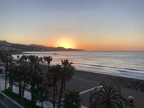 Sunrise from the balcony