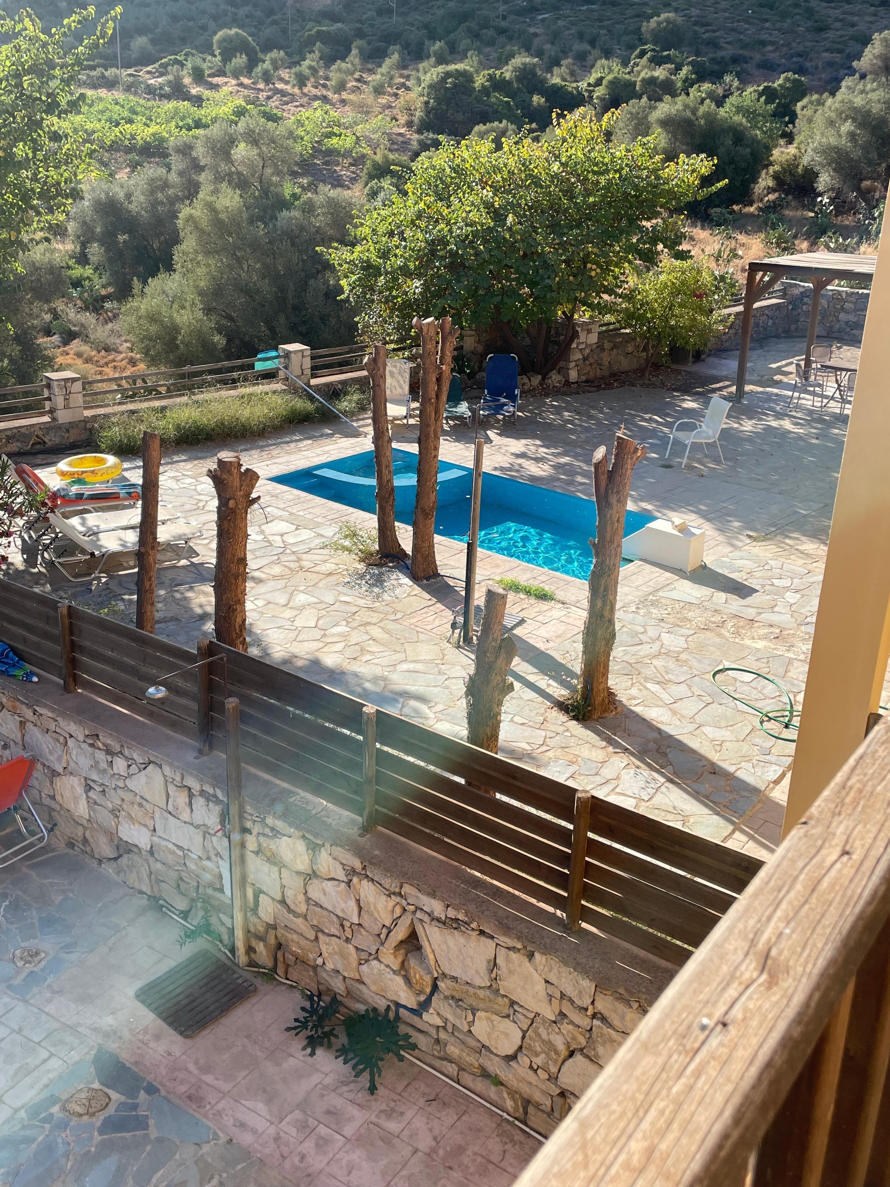 Der Blick auf das Nachbarhaus