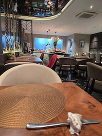 Dining room where breakfast was held