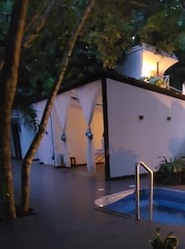 This is where we took the spa
