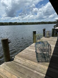 View from the dock