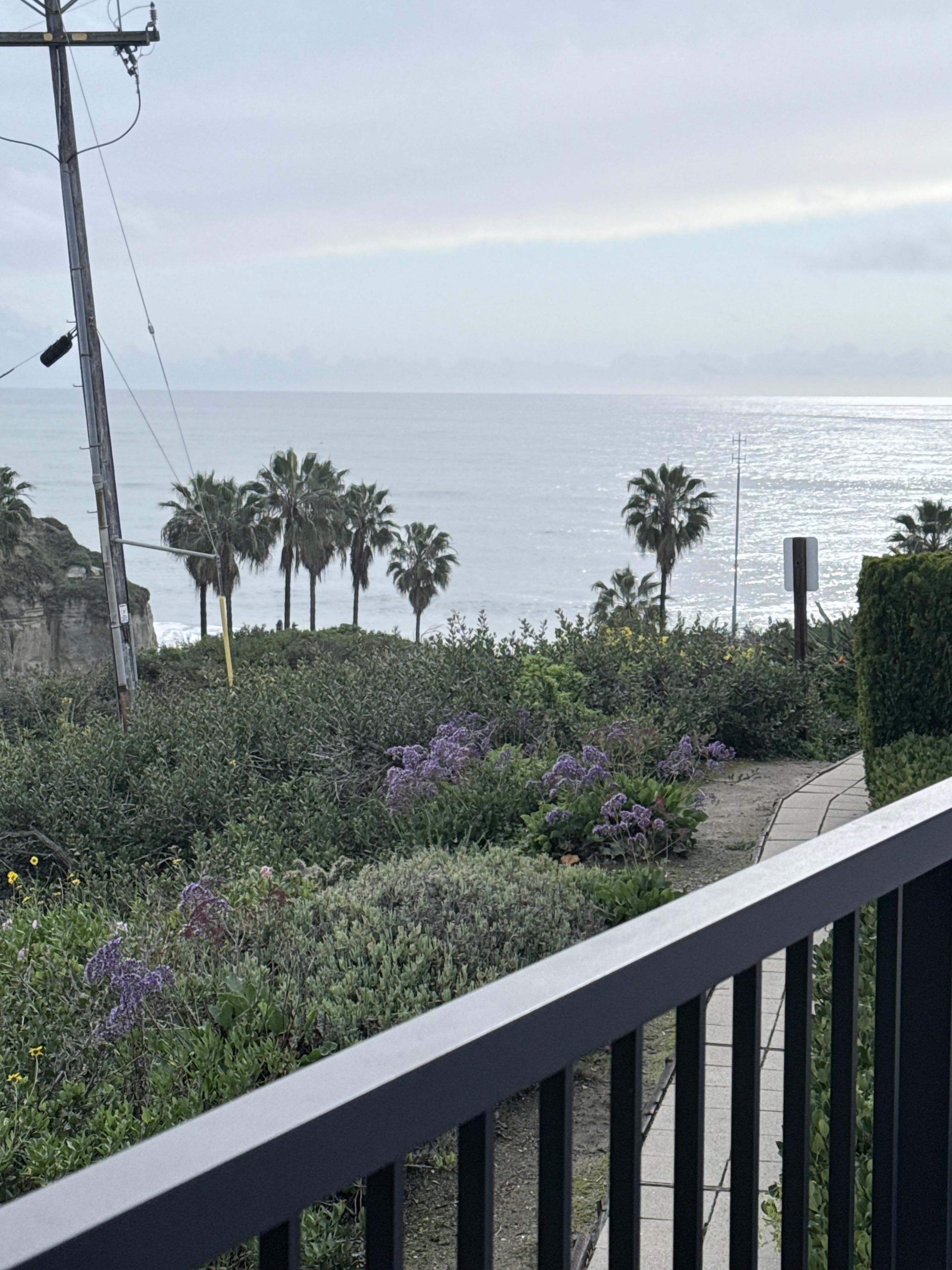 View from the balcony