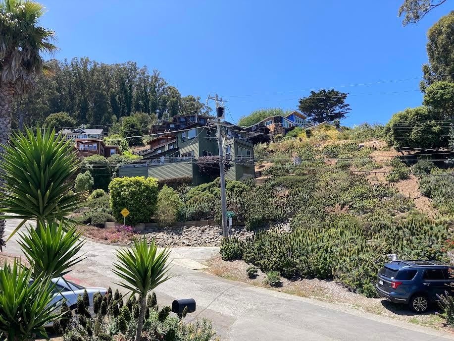 View across the street.