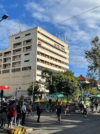 View of the hotel from Burnham Park