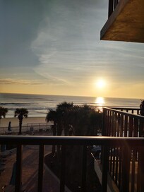 From our room.. beautiful sunset.