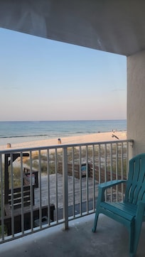 View from the balcony