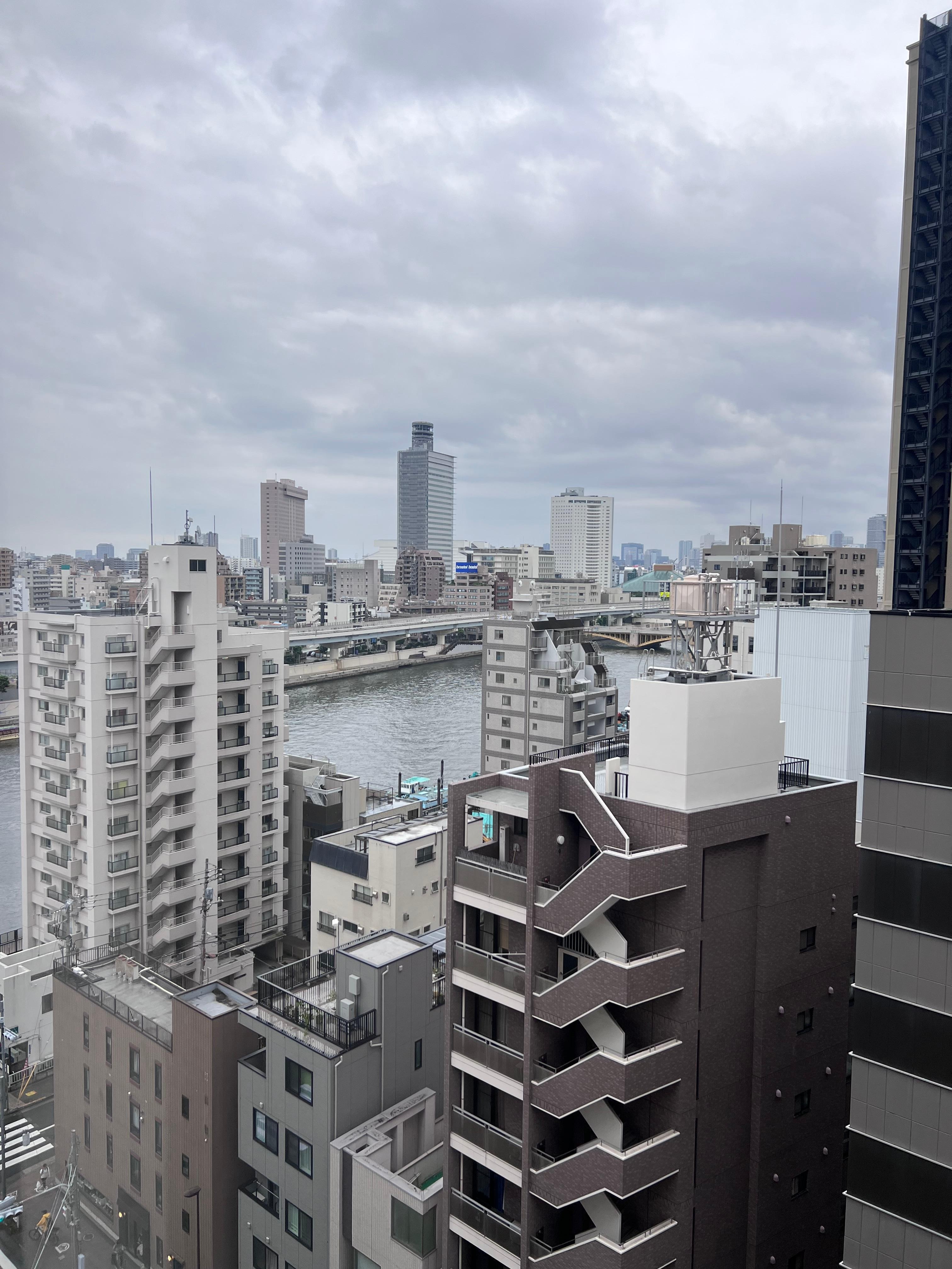 View from our room from the hotel