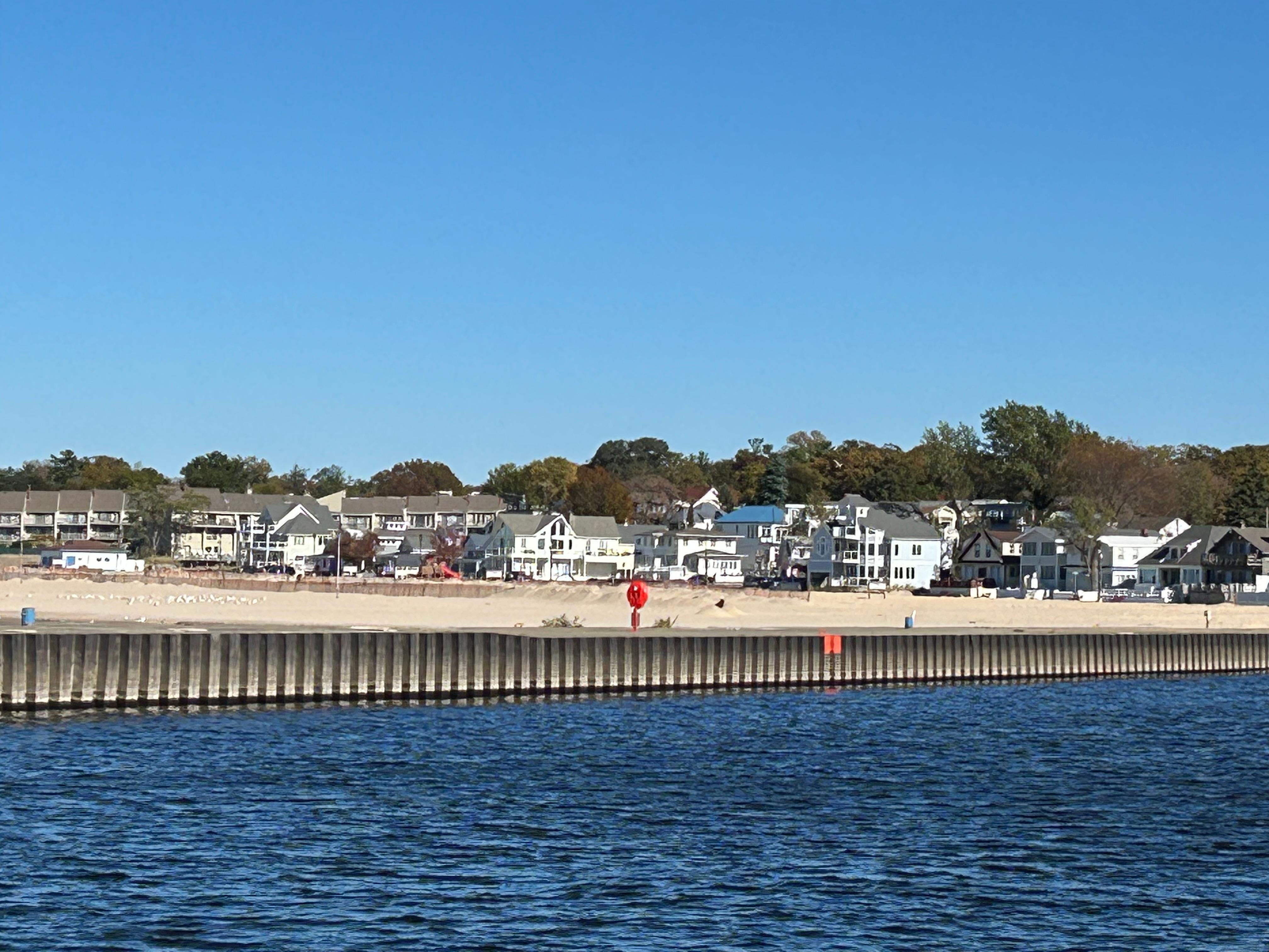 Houses on the beach