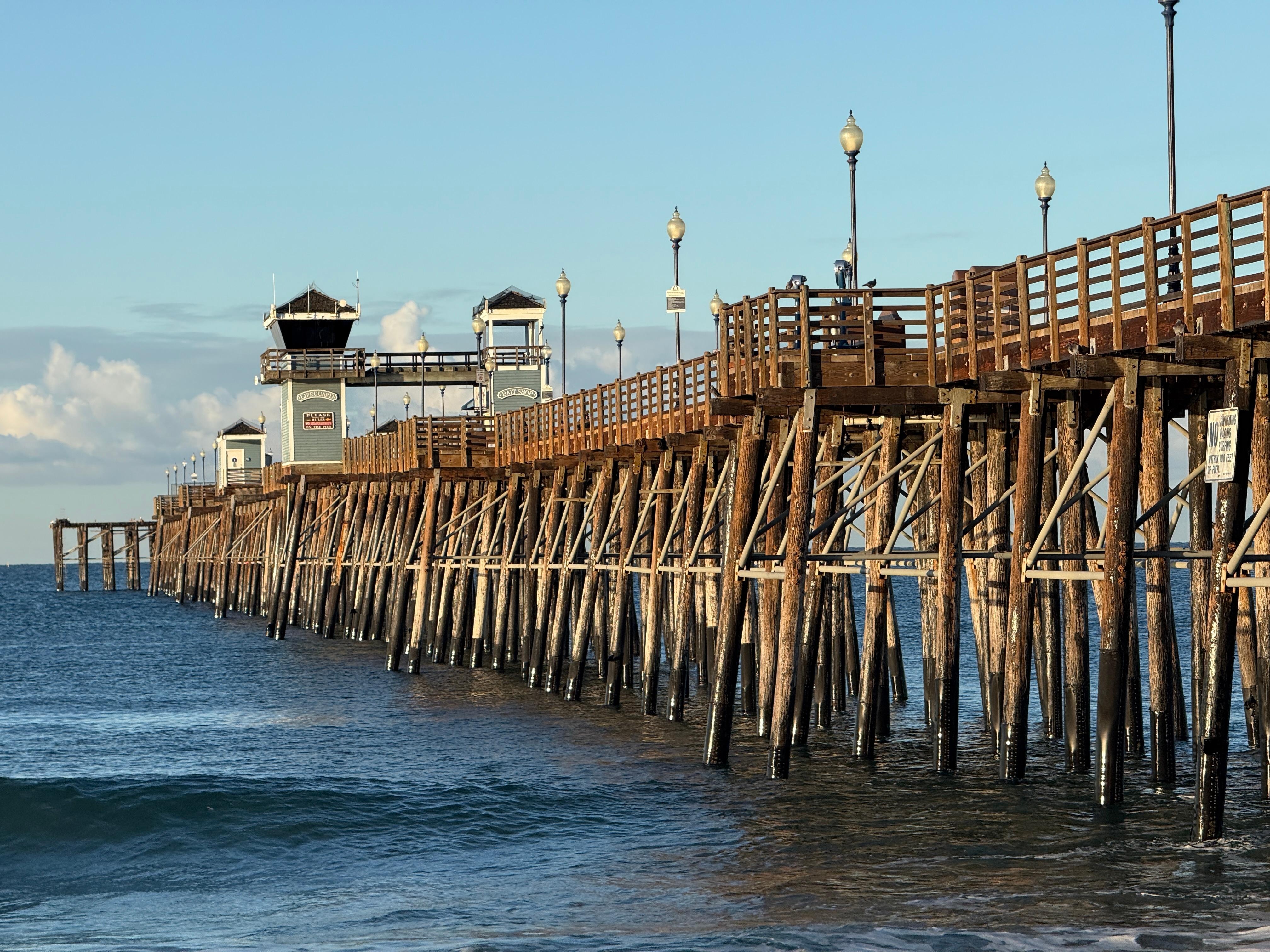Early morning pier