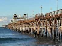 Early morning pier