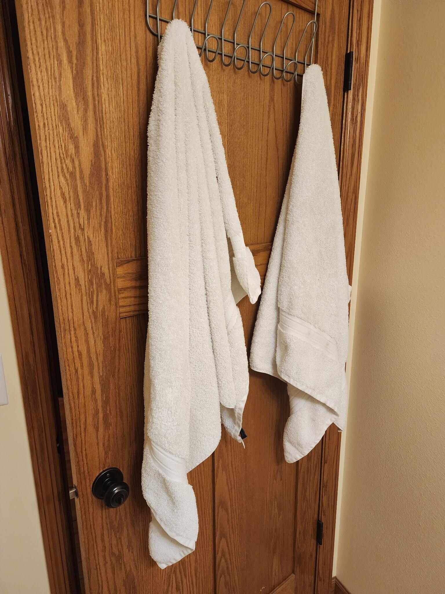 Someone else's dirty towels