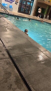Indoor pool is a great new addition