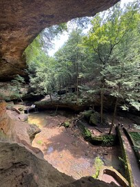 Also right around the corner from Old Man’s Cave and so many other hot hiking trails and nature sights.