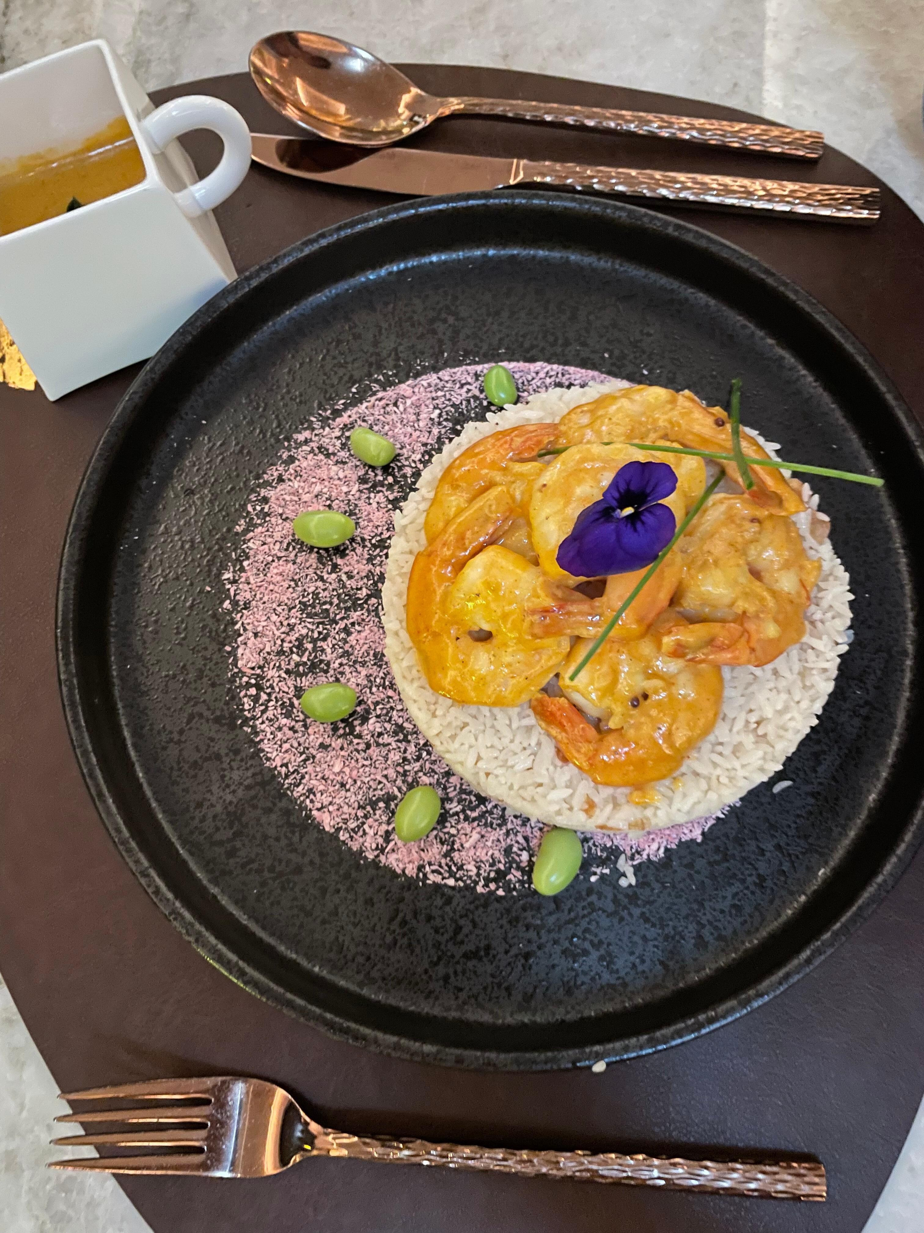 Malabar prawn for my hubby.  Super yummy!! 